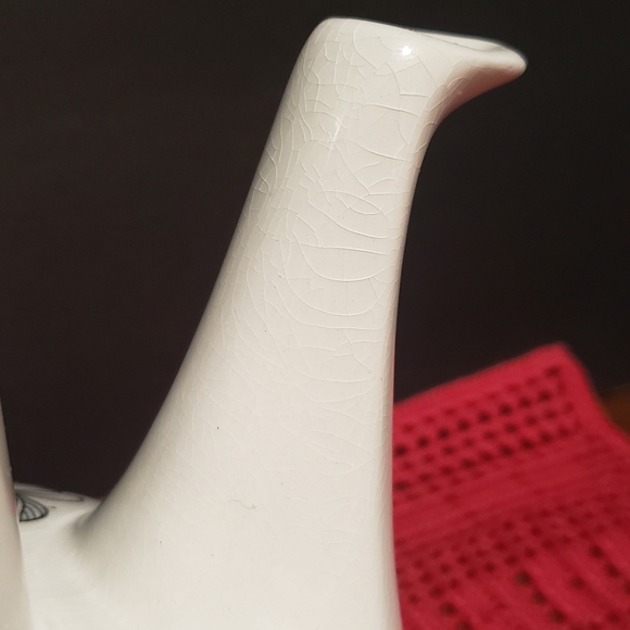 Vintage Coffee Tea Pot Staffordshire Wildwind - Picture 5 of 10